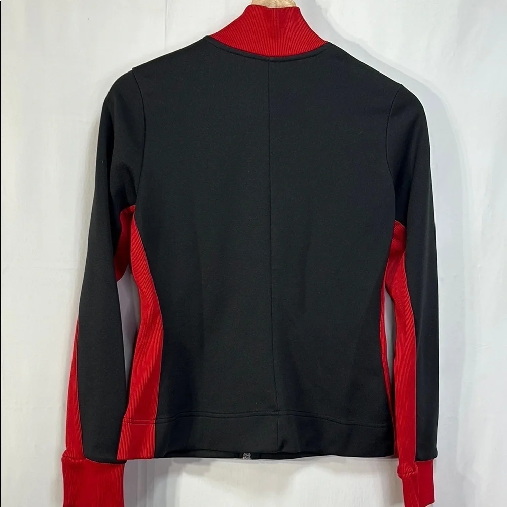 🚢 Nike OSU Buckeyes Black Red Athletic full-zip Sweatshirt Texas Longhorns